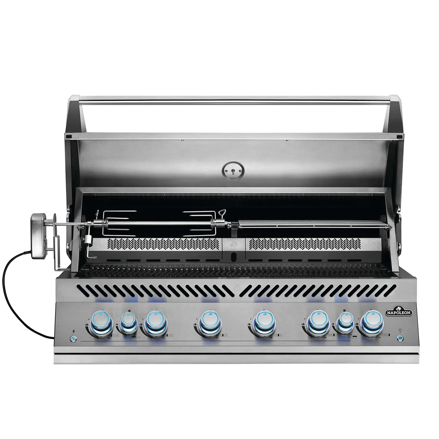 Built-in outdoor grill
